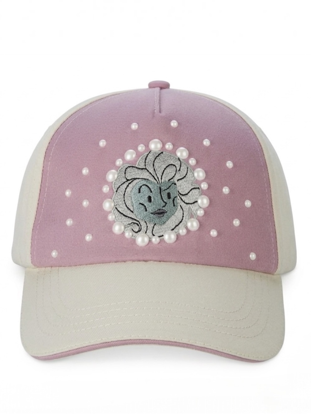 Disney Parks Haunted Mansion Madame Leota Pearl Embroidered Baseball Cap Hat